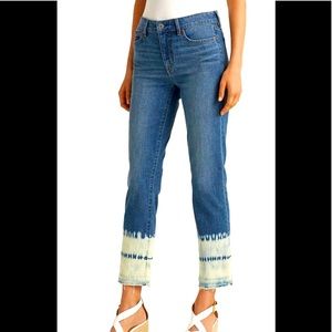 Lauren Ralph Lauren straight ankle jeans bleached